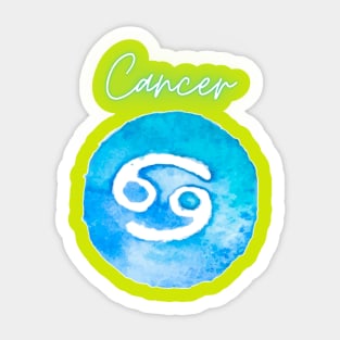 Cancer zodiac sign Sticker